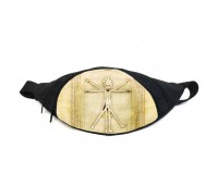 Поясная сумка Бананка Рик и Морти (GBRM022) Gear Bag черная