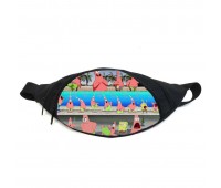 Поясная сумка Бананка Спанч Боб (GBSB027) Gear Bag черная