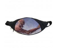 Поясная сумка бананка манга Атака титанов Attack on Titan (GBAT 021) Gear Bag черная