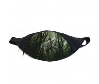 Поясная сумка бананка манга Атака титанов Attack on Titan (GBAT 027) Gear Bag черная