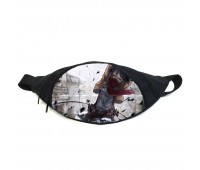 Поясная сумка бананка манга Атака титанов Attack on Titan (GBAT 024) Gear Bag черная