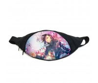 Поясная сумка бананка Магическая битва Jujutsu Kaisen (GB MB 02) Gear Bag черная