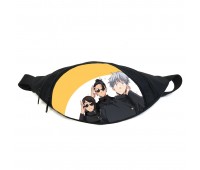 Поясная сумка бананка Магическая битва Jujutsu Kaisen (GB MB 06) Gear Bag черная