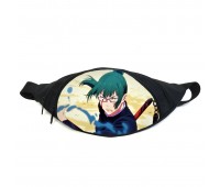Поясная сумка бананка Магическая битва Jujutsu Kaisen (GB MB 013) Gear Bag черная