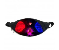 Поясная сумка бананка Магическая битва Jujutsu Kaisen (GB MB 016) Gear Bag черная