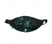 Поясная сумка бананка Магическая битва Jujutsu Kaisen (GB MB 018) Gear Bag черная