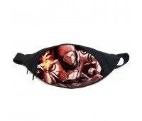 Поясная сумка бананка Магическая битва Jujutsu Kaisen (GB MB 020) Gear Bag черная