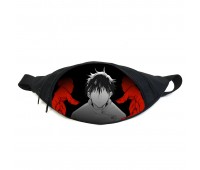 Поясная сумка бананка Магическая битва Jujutsu Kaisen (GB MB 024) Gear Bag черная