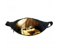 Поясная сумка бананка Магическая битва Jujutsu Kaisen (GB MB 025) Gear Bag черная
