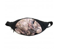 Поясная сумка бананка Магическая битва Jujutsu Kaisen (GB MB 028) Gear Bag черная