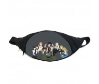 Поясная сумка бананка Бродячие псы Bungou stray dogs (GB BSD 01) Gear Bag черная Поясная сумка бананка Бродячие псы Bungou stray dogs (GB BSD 01) Gear Bag черная