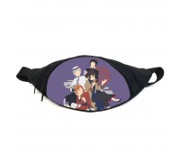 Поясная сумка бананка Бродячие псы Bungou stray dogs (GB BSD 02) Gear Bag черная Поясная сумка бананка Бродячие псы Bungou stray dogs (GB BSD 02) Gear Bag черная