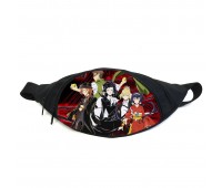 Поясная сумка бананка Бродячие псы Bungou stray dogs (GB BSD 07) Gear Bag черная Поясная сумка бананка Бродячие псы Bungou stray dogs (GB BSD 07) Gear Bag черная