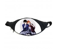 Поясная сумка бананка Бродячие псы Bungou stray dogs (GB BSD 09) Gear Bag черная Поясная сумка бананка Бродячие псы Bungou stray dogs (GB BSD 09) Gear Bag черная