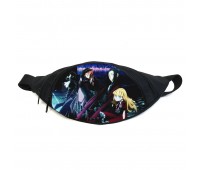 Поясная сумка бананка Бродячие псы Bungou stray dogs (GB BSD 011) Gear Bag черная Поясная сумка бананка Бродячие псы Bungou stray dogs (GB BSD 011) Gear Bag черная