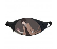 Поясная сумка бананка Бродячие псы Bungou stray dogs (GB BSD 014) Gear Bag черная Поясная сумка бананка Бродячие псы Bungou stray dogs (GB BSD 014) Gear Bag черная