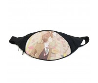Поясная сумка бананка Бродячие псы Bungou stray dogs (GB BSD 015) Gear Bag черная Поясная сумка бананка Бродячие псы Bungou stray dogs (GB BSD 015) Gear Bag черная
