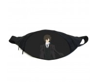 Поясная сумка бананка Бродячие псы Bungou stray dogs (GB BSD 016) Gear Bag черная Поясная сумка бананка Бродячие псы Bungou stray dogs (GB BSD 016) Gear Bag черная