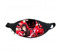 Поясная сумка бананка Бродячие псы Bungou stray dogs (GB BSD 018) Gear Bag черная Поясная сумка бананка Бродячие псы Bungou stray dogs (GB BSD 018) Gear Bag черная