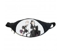 Поясная сумка бананка Бродячие псы Bungou stray dogs (GB BSD 019) Gear Bag черная Поясная сумка бананка Бродячие псы Bungou stray dogs (GB BSD 019) Gear Bag черная
