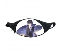 Поясная сумка бананка Бродячие псы Bungou stray dogs (GB BSD 023) Gear Bag черная Поясная сумка бананка Бродячие псы Bungou stray dogs (GB BSD 023) Gear Bag черная
