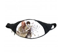 Поясная сумка бананка Бродячие псы Bungou stray dogs (GB BSD 025) Gear Bag черная Поясная сумка бананка Бродячие псы Bungou stray dogs (GB BSD 025) Gear Bag черная