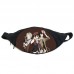 Поясная сумка бананка Бродячие псы Bungou stray dogs (GB BSD 029) Gear Bag черная
