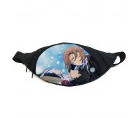 Поясная сумка бананка Бродячие псы Bungou stray dogs (GB BSD 033) Gear Bag черная Поясная сумка бананка Бродячие псы Bungou stray dogs (GB BSD 033) Gear Bag черная