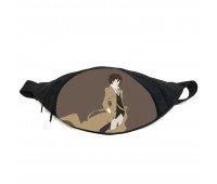 Поясная сумка бананка Бродячие псы Bungou stray dogs (GB BSD 039) Gear Bag черная Поясная сумка бананка Бродячие псы Bungou stray dogs (GB BSD 039) Gear Bag черная