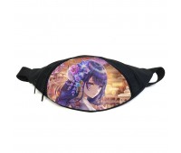 Поясная сумка бананка Геншин Genshin impact (GB GI 04) Gear Bag черная
