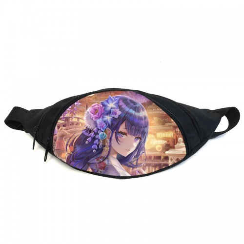 Поясная сумка бананка Геншин Genshin impact (GB GI 04) Gear Bag черная Поясная сумка бананка Геншин Genshin impact (GB GI 04) Gear Bag черная