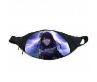 Поясная сумка бананка Геншин Genshin impact (GB GI 05) Gear Bag черная