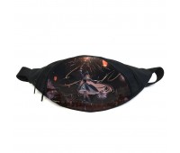 Поясная сумка бананка Геншин Genshin impact (GB GI 09) Gear Bag черная