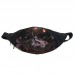 Поясная сумка бананка Геншин Genshin impact (GB GI 09) Gear Bag черная
