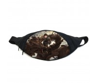 Поясная сумка бананка Геншин Genshin impact (GB GI 018) Gear Bag черная