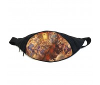 Поясная сумка бананка Геншин Genshin impact (GB GI 026) Gear Bag черная