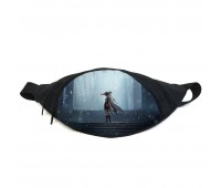 Поясная сумка бананка Геншин Genshin impact (GB GI 028) Gear Bag черная