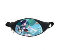 Поясная сумка бананка Геншин Genshin impact (GB GI 029) Gear Bag черная