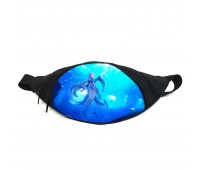 Поясная сумка бананка Геншин Genshin impact (GB GI 036) Gear Bag черная