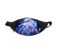 Поясная сумка бананка Геншин Genshin impact (GB GI 039) Gear Bag черная