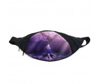 Поясная сумка бананка Геншин Genshin impact (GB GI 042) Gear Bag черная