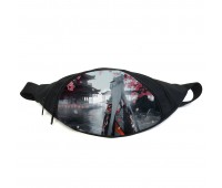 Поясная сумка бананка Геншин Genshin impact (GB GI 048) Gear Bag черная
