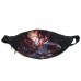 Поясная сумка бананка Геншин Genshin impact (GB GI 051) Gear Bag черная