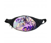 Поясная сумка бананка Геншин Genshin impact (GB GI 052) Gear Bag черная