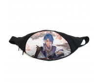 Поясная сумка бананка Геншин Genshin impact (GB GI 055) Gear Bag черная