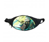Поясная сумка бананка Геншин Genshin impact (GB GI 057) Gear Bag черная