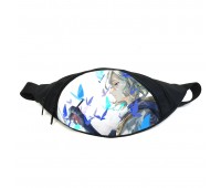 Поясная сумка бананка Геншин Genshin impact (GB GI 059) Gear Bag черная