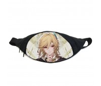 Поясная сумка бананка Геншин Genshin impact (GB GI 060) Gear Bag черная