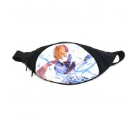 Поясная сумка бананка Геншин Genshin impact (GB GI 062) Gear Bag черная