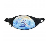 Поясная сумка бананка Геншин Genshin impact (GB GI 065) Gear Bag черная